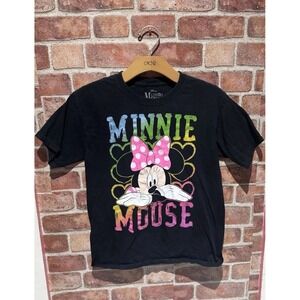 Disney Girls Minnie Mouse T-Shirt Multiple Colors Graphics Size L 10/12 Vacation
